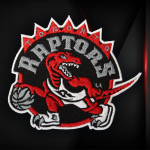 Toronto Raptors NBA Team besticktes Bügelbild / Klett-Aufnäher 2